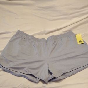 NWT All in Motion Women's Athletic Shorts in Light Grey - Size 1X